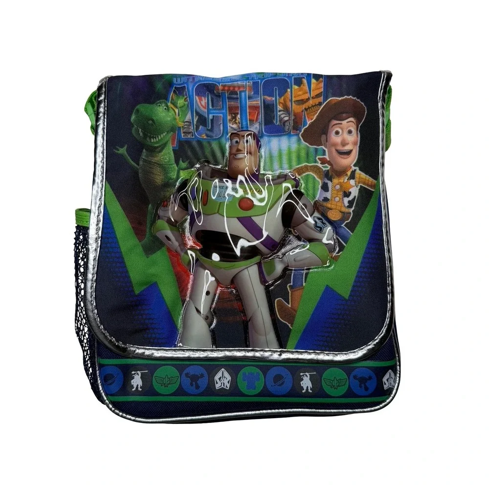 Toy Story Buzz Lightyear Woody lunch bag kids kindergarten school 9
